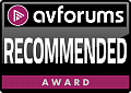 «Рекомендованная покупка» по версии сайта AVForums (Великобритания)