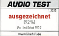 «Великолепно» по версии издания Audio Test (Германия)