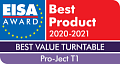 Награда EISA «Лучший проигрыватель по соотношению качества и цены»