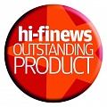 Награда «Выдающийся продукт» по версии журнала HiFinews.com