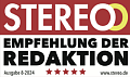 «Выбор редакции» по версии журнала STEREO (Германия).