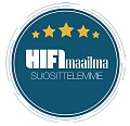 Награда «Наша рекомендация» по версии издания HiFiMaailma (Финляндия)